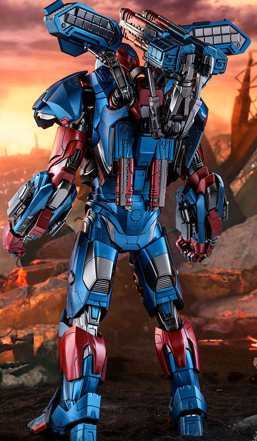 The Avengers - Endgame: Iron Patriot - DieCast, 1/6 Figur von Hot Toys