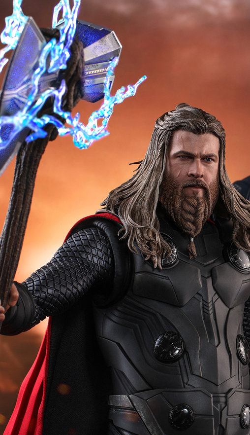 The Avengers - Endgame: Thor, 1/6 Figur ... https://spaceart.de/produkte/tav017-the-avengers-endgame-thor-figur-hot-toys-chris-hemsworth-mms557-904926-4895228602886-spaceart.php
