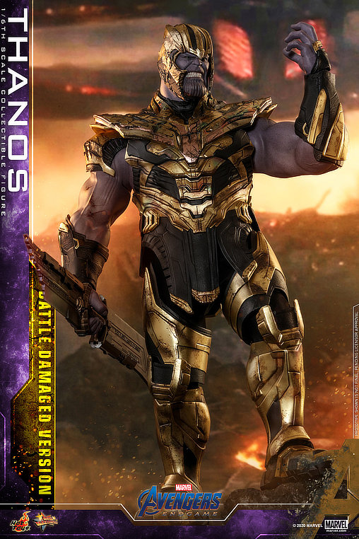 The Avengers - Endgame: Thanos - Battle Damaged, 1/6 Figur von Hot Toys