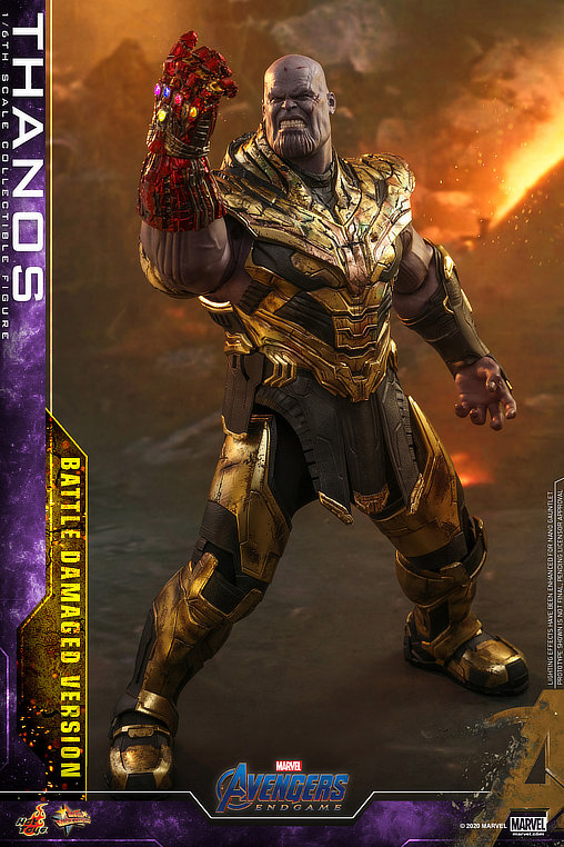 The Avengers - Endgame: Thanos - Battle Damaged, 1/6 Figur von Hot Toys