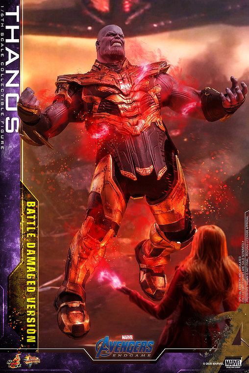 The Avengers - Endgame: Thanos - Battle Damaged, 1/6 Figur von Hot Toys