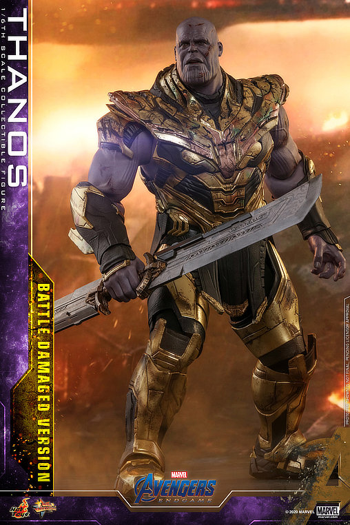 The Avengers - Endgame: Thanos - Battle Damaged, 1/6 Figur von Hot Toys