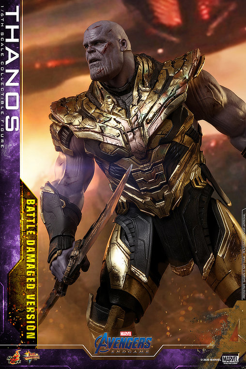 The Avengers - Endgame: Thanos - Battle Damaged, 1/6 Figur von Hot Toys
