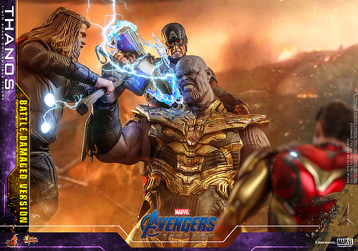 The Avengers - Endgame: Thanos - Battle Damaged, 1/6 Figur von Hot Toys