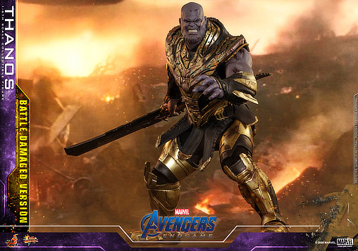 The Avengers - Endgame: Thanos - Battle Damaged, 1/6 Figur von Hot Toys