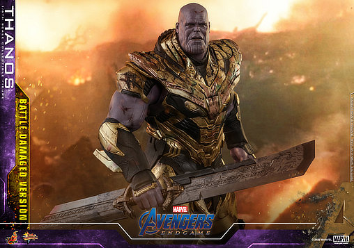 The Avengers - Endgame: Thanos - Battle Damaged, 1/6 Figur von Hot Toys