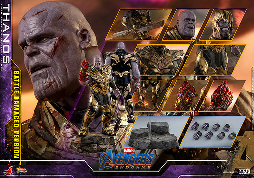 The Avengers - Endgame: Thanos - Battle Damaged, 1/6 Figur von Hot Toys