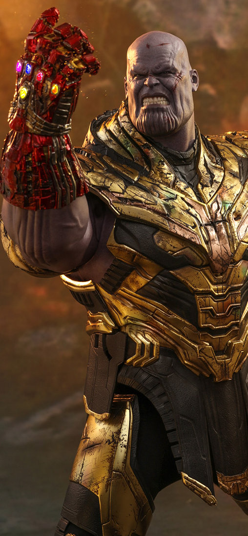 The Avengers - Endgame: Thanos - Battle Damaged, 1/6 Figur von Hot Toys