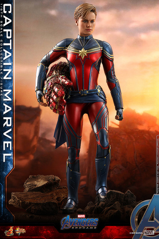 The Avengers - Endgame: Captain Marvel, 1/6 Figur von Hot Toys