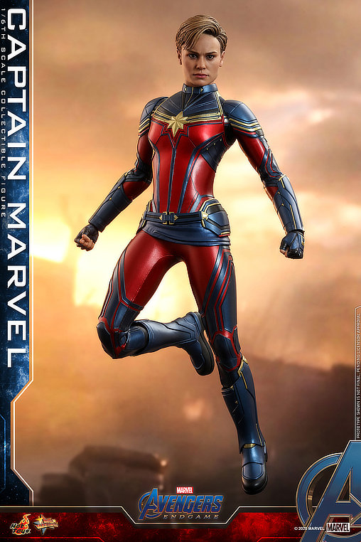 The Avengers - Endgame: Captain Marvel, 1/6 Figur von Hot Toys