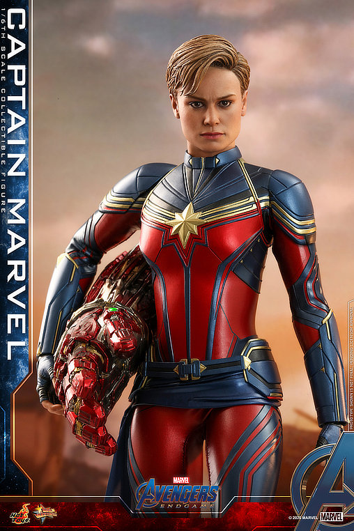The Avengers - Endgame: Captain Marvel, 1/6 Figur von Hot Toys