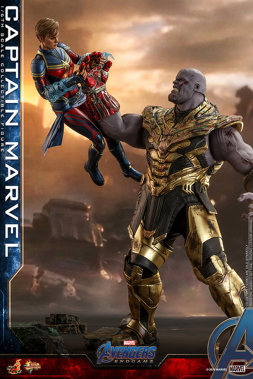 The Avengers - Endgame: Captain Marvel, 1/6 Figur von Hot Toys
