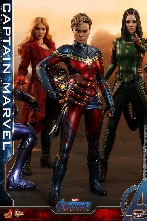 The Avengers - Endgame: Captain Marvel, 1/6 Figur von Hot Toys