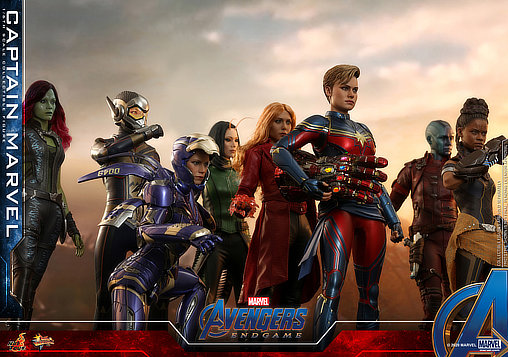 The Avengers - Endgame: Captain Marvel, 1/6 Figur von Hot Toys