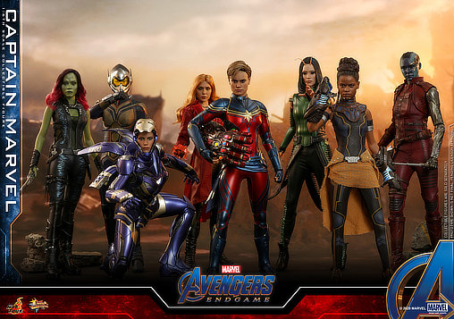 The Avengers - Endgame: Captain Marvel, 1/6 Figur von Hot Toys
