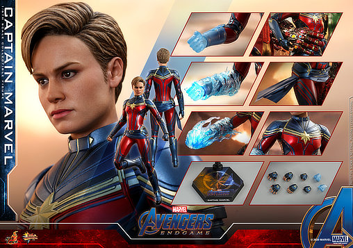 The Avengers - Endgame: Captain Marvel, 1/6 Figur von Hot Toys