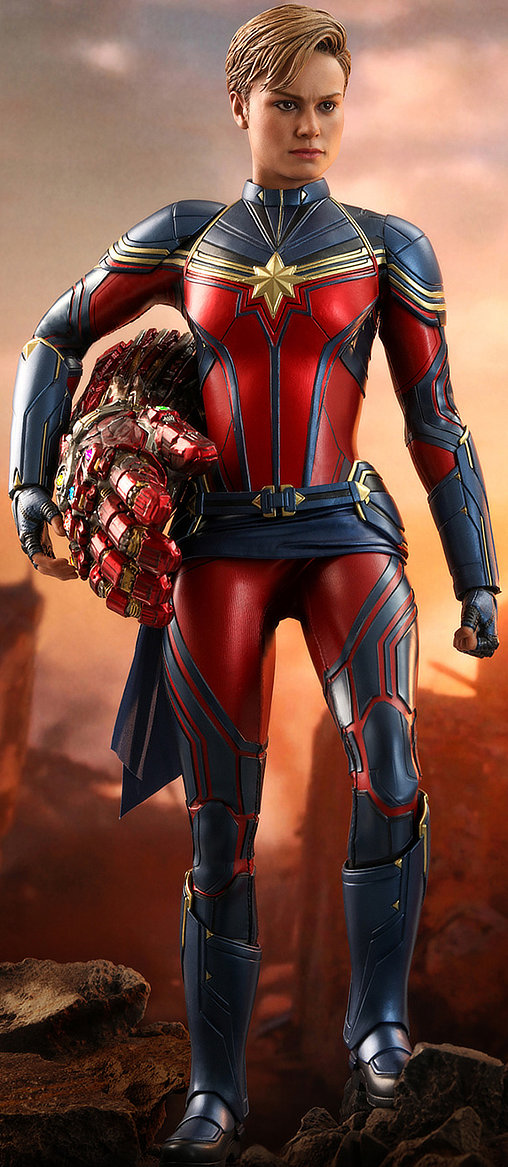 The Avengers - Endgame: Captain Marvel, 1/6 Figur von Hot Toys