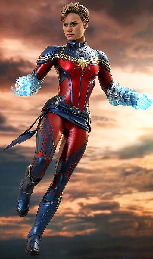 The Avengers - Endgame: Captain Marvel, 1/6 Figur von Hot Toys