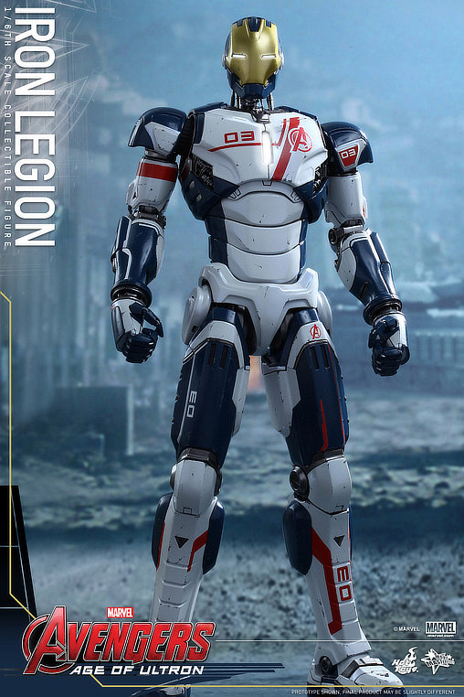 The Avengers - Age of Ultron: Iron Legion Drohne, 1/6 Figur von Hot Toys