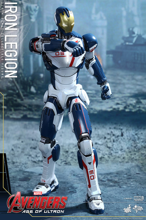 The Avengers - Age of Ultron: Iron Legion Drohne, 1/6 Figur von Hot Toys