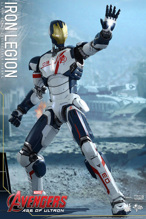 The Avengers - Age of Ultron: Iron Legion Drohne, 1/6 Figur von Hot Toys