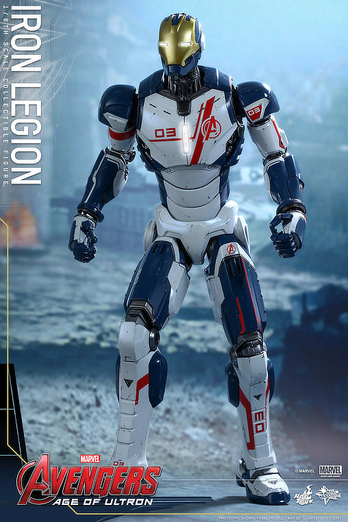 The Avengers - Age of Ultron: Iron Legion Drohne, 1/6 Figur von Hot Toys