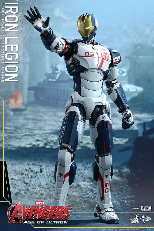 The Avengers - Age of Ultron: Iron Legion Drohne, 1/6 Figur von Hot Toys