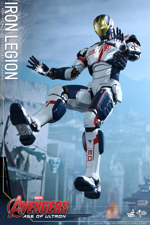 The Avengers - Age of Ultron: Iron Legion Drohne, 1/6 Figur von Hot Toys