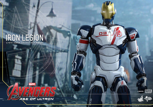 The Avengers - Age of Ultron: Iron Legion Drohne, 1/6 Figur von Hot Toys
