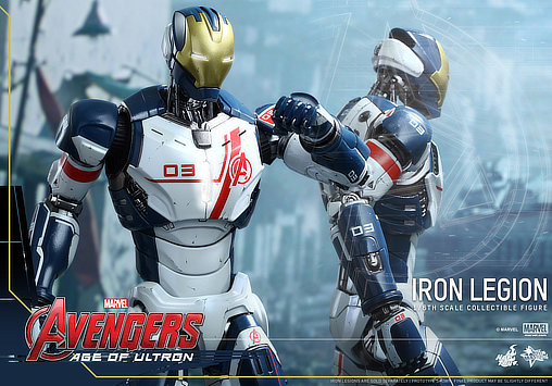 The Avengers - Age of Ultron: Iron Legion Drohne, 1/6 Figur von Hot Toys