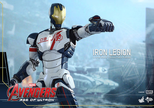 The Avengers - Age of Ultron: Iron Legion Drohne, 1/6 Figur von Hot Toys