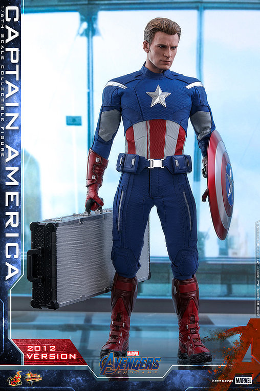 The Avengers - Endgame: Captain America - 2012 Version, 1/6 Figur von Hot Toys