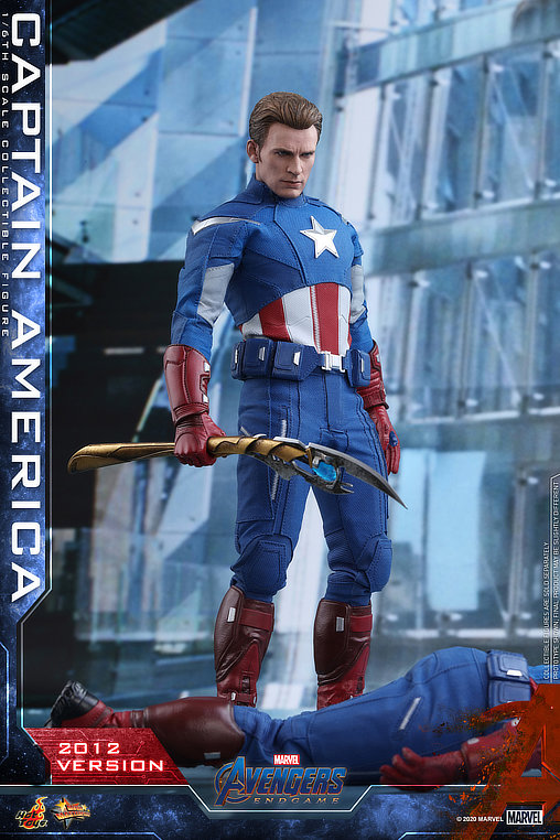 The Avengers - Endgame: Captain America - 2012 Version, 1/6 Figur von Hot Toys