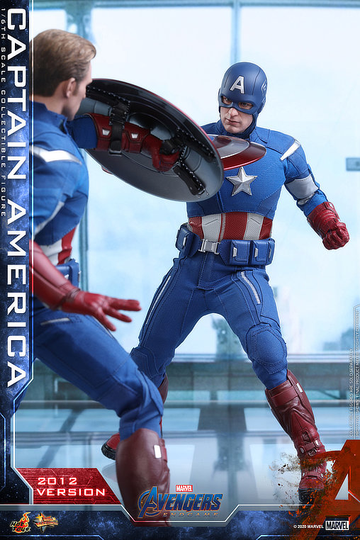 The Avengers - Endgame: Captain America - 2012 Version, 1/6 Figur von Hot Toys