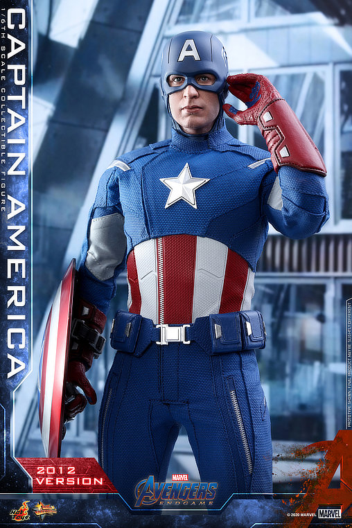 The Avengers - Endgame: Captain America - 2012 Version, 1/6 Figur von Hot Toys