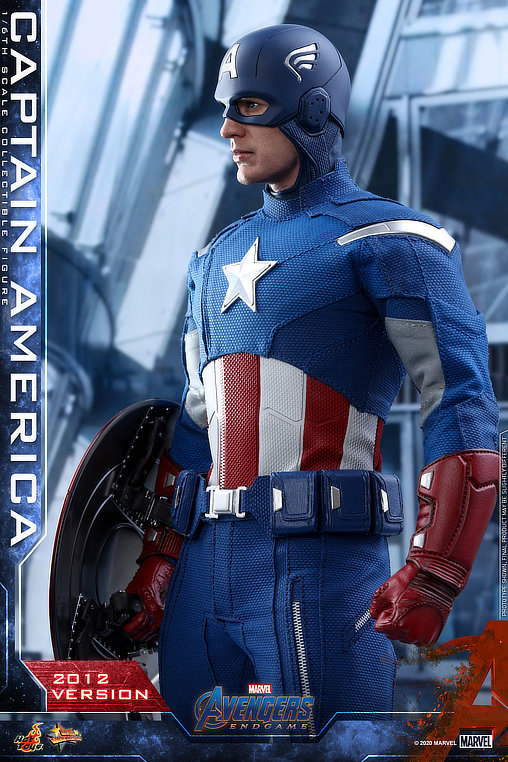 The Avengers - Endgame: Captain America - 2012 Version, 1/6 Figur von Hot Toys