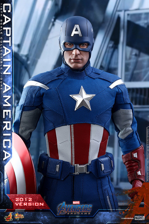 The Avengers - Endgame: Captain America - 2012 Version, 1/6 Figur von Hot Toys