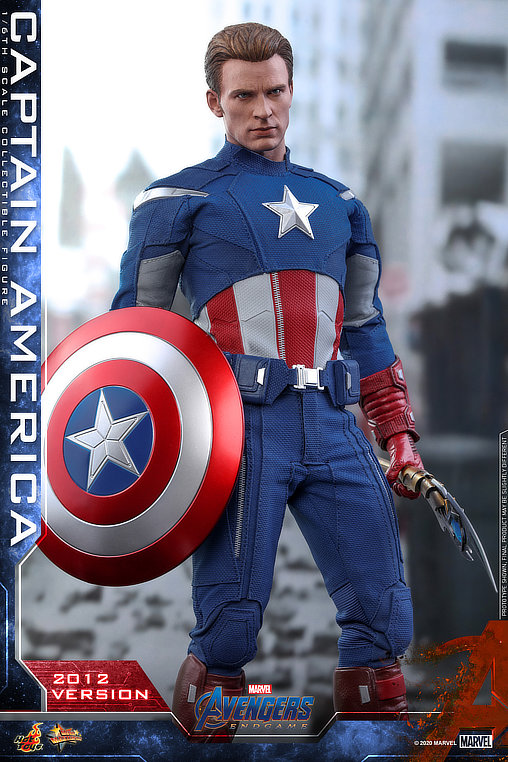 The Avengers - Endgame: Captain America - 2012 Version, 1/6 Figur von Hot Toys