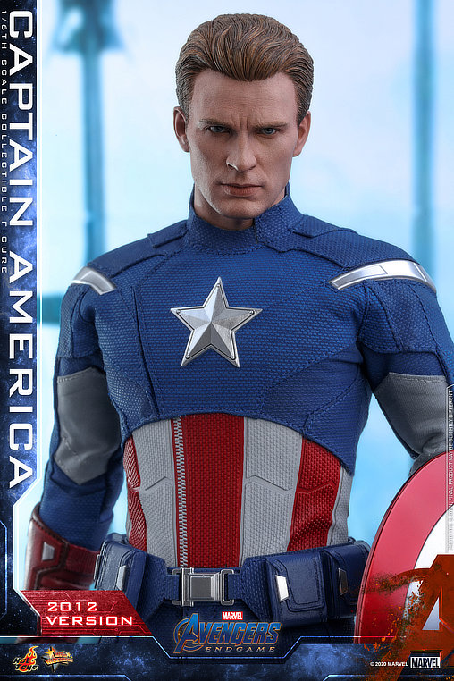 The Avengers - Endgame: Captain America - 2012 Version, 1/6 Figur von Hot Toys
