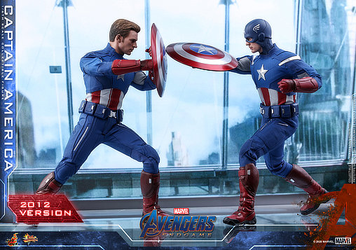 The Avengers - Endgame: Captain America - 2012 Version, 1/6 Figur von Hot Toys