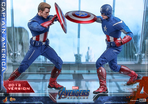 The Avengers - Endgame: Captain America - 2012 Version, 1/6 Figur von Hot Toys