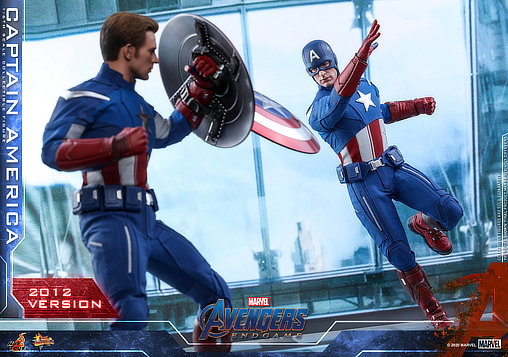 The Avengers - Endgame: Captain America - 2012 Version, 1/6 Figur von Hot Toys