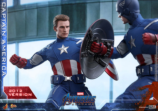 The Avengers - Endgame: Captain America - 2012 Version, 1/6 Figur von Hot Toys