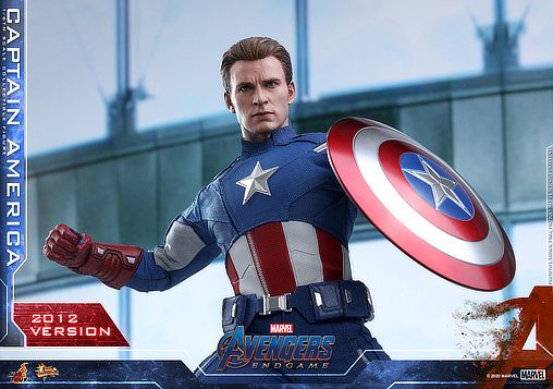 The Avengers - Endgame: Captain America - 2012 Version, 1/6 Figur von Hot Toys