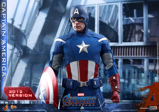 The Avengers - Endgame: Captain America - 2012 Version, 1/6 Figur von Hot Toys