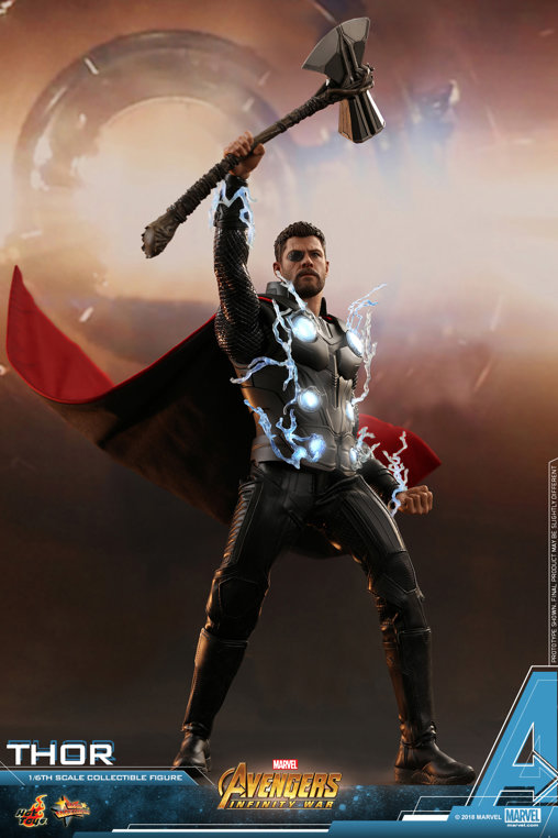 The Avengers - Infinity War: Thor, 1/6 Figur von Hot Toys