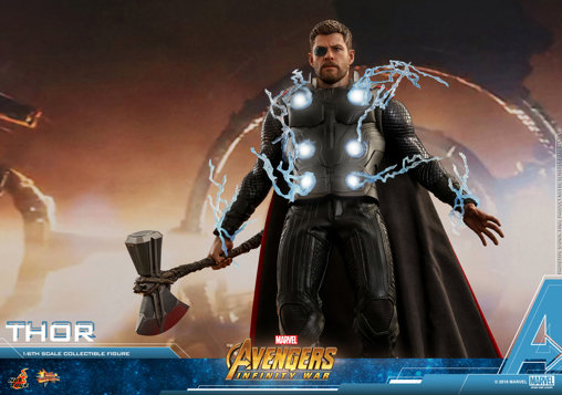 The Avengers - Infinity War: Thor, 1/6 Figur von Hot Toys