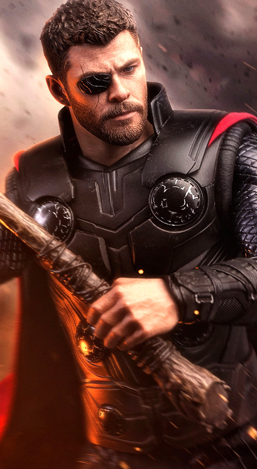 The Avengers - Infinity War: Thor, 1/6 Figur von Hot Toys