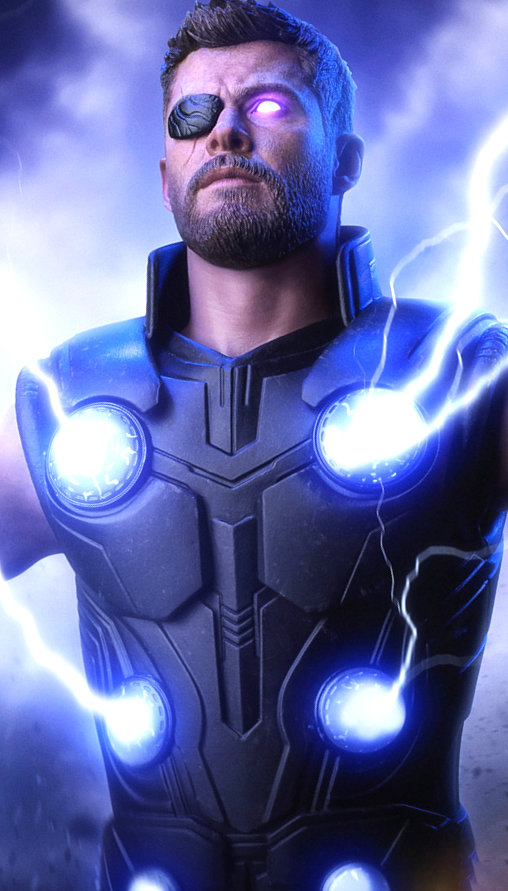 The Avengers - Infinity War: Thor, 1/6 Figur von Hot Toys
