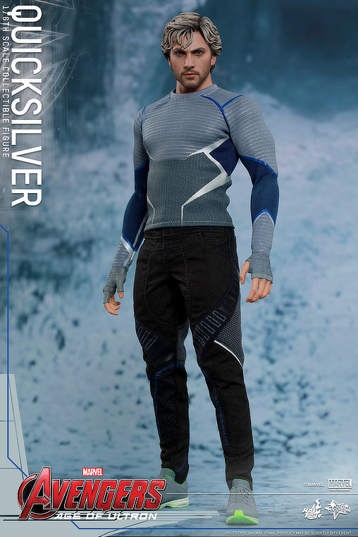 The Avengers - Age of Ultron: Quicksilver, 1/6 Figur von Hot Toys